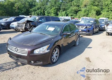 2014 Nissan Maxima 3.5 Sv из США, поврежденный, VIN 1N4AA5AP1EC474755